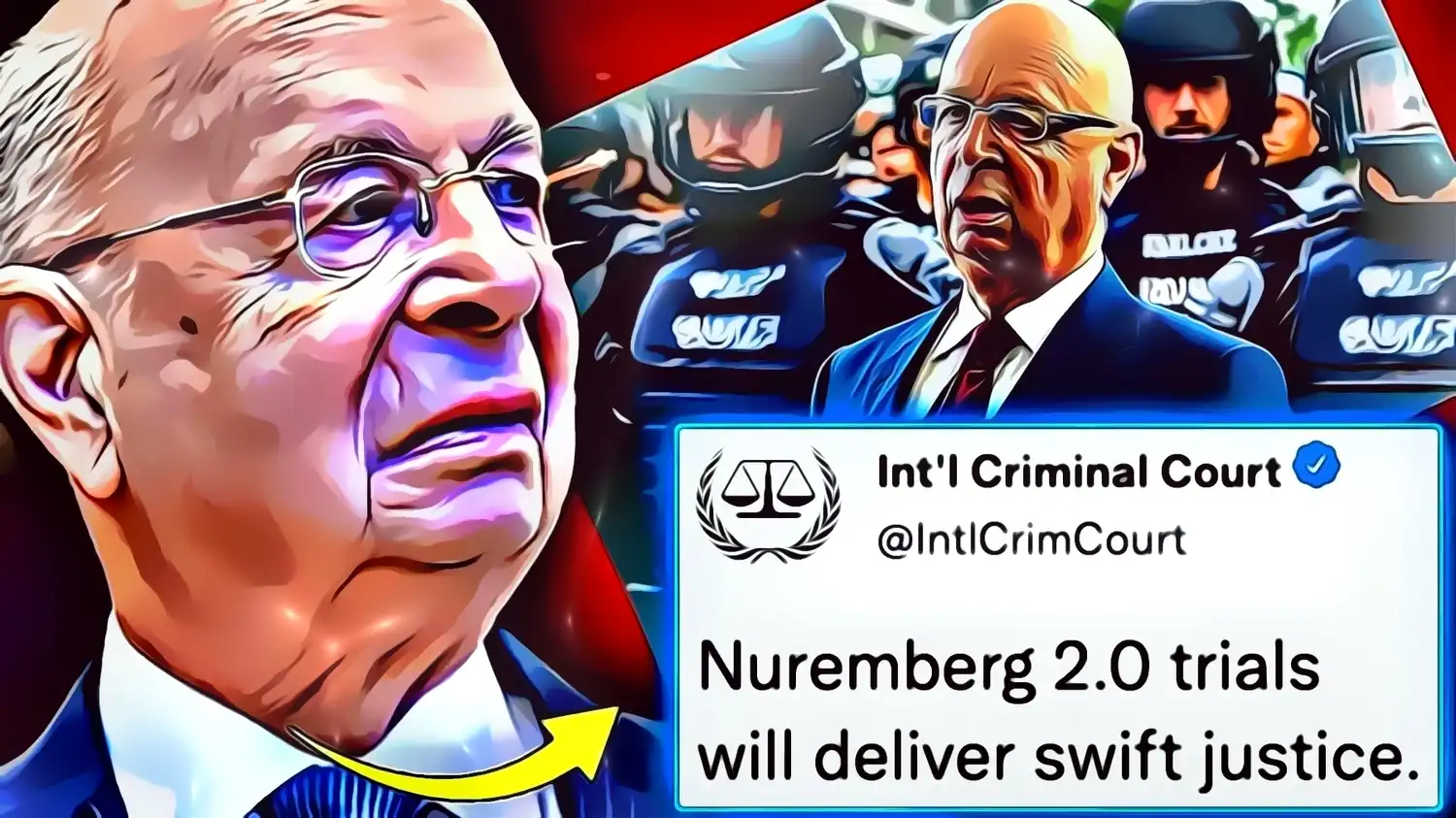WEF Insider: Klaus Schwab faces the death penalty for "crimes against humanity".