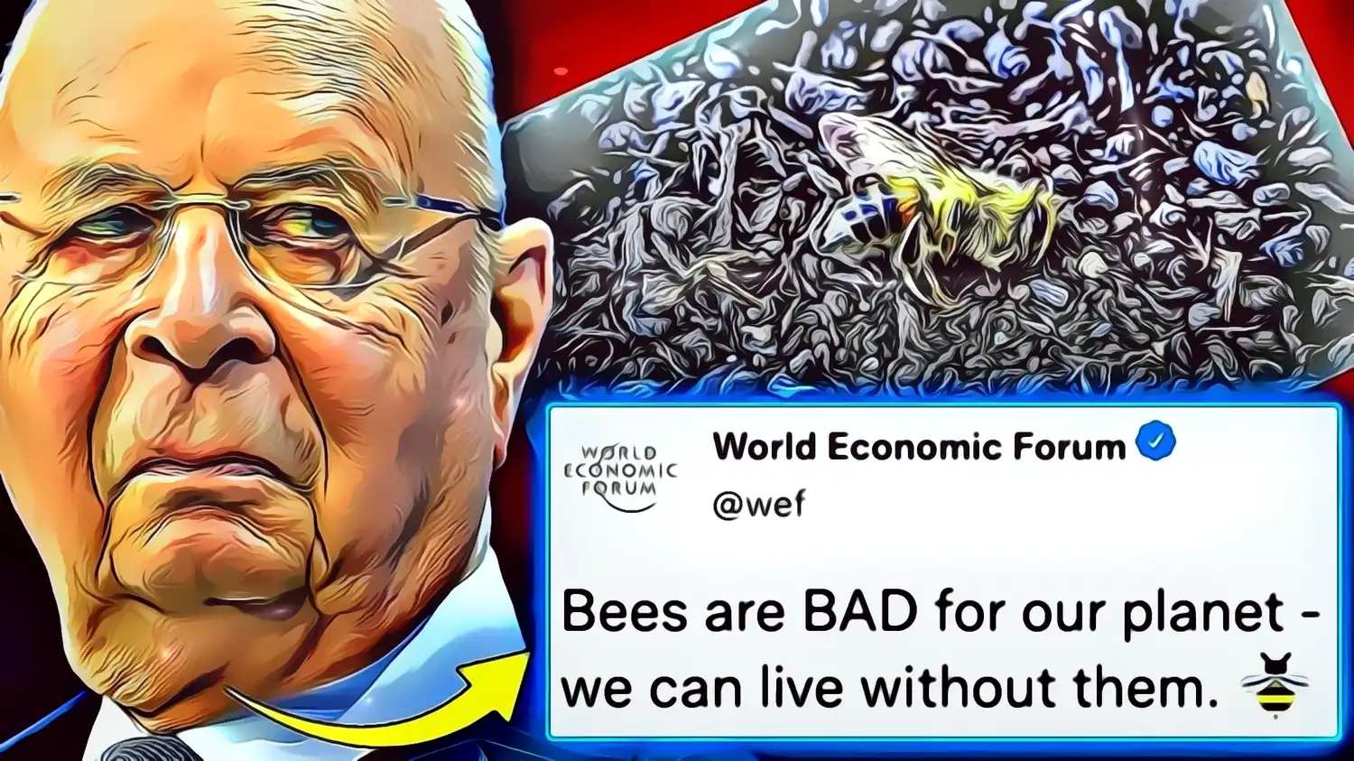 “WEF käskee hallituksia polttamaan mehiläisiä “maailmanlaajuisen nälänhädän” käynnistämiseksi”