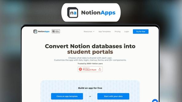 NotionApps Lifetime Deal | Create Mobile Apps Easily