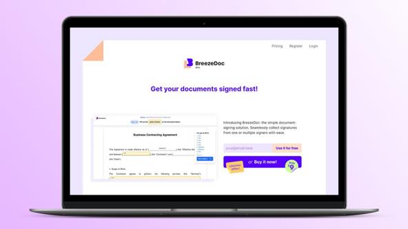 BreezeDoc Lifetime Deal | Collect Signatures on Contracts Fast!