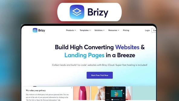 Brizy Cloud Lifetime Deal | Build Custom Sites Easily