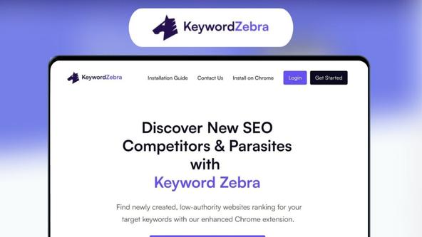 Keyword Zebra Lifetime Deal | Find SEO Competitors Fast