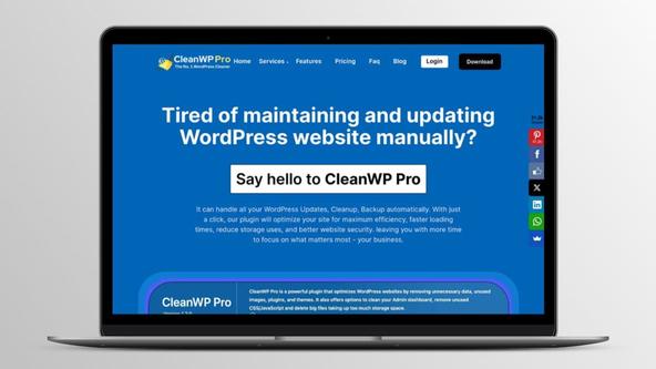 CleanWP Pro Lifetime Deal | Simplify WordPress Maintenance