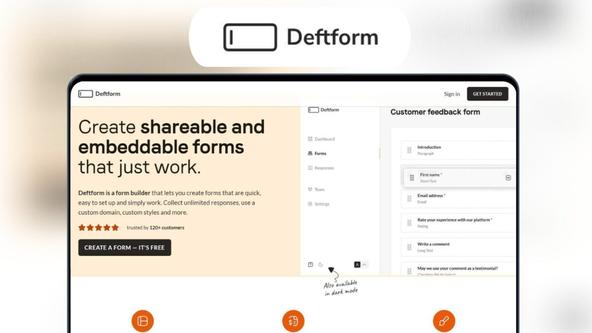 Deftform Lifetime Deal | Effortless Form Building Solutions