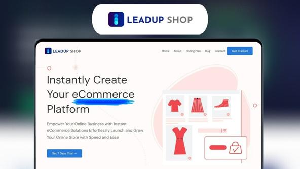 Leadup Shop Lifetime Deal | Build Your Ideal Online Store