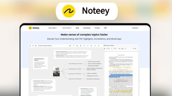 Noteey Lifetime Deal | Elevate Research with Visual Notes