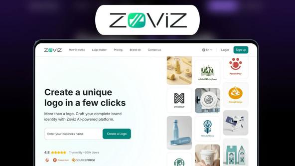 Zoviz Lifetime Deal | AI Logo & Brand Identity Maker