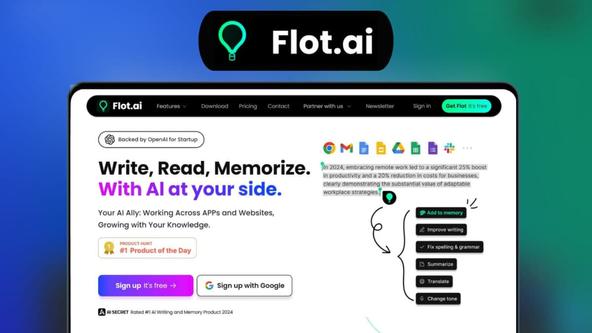 Flot.Ai Lifetime Deal | Boost Your Writing Effortlessly