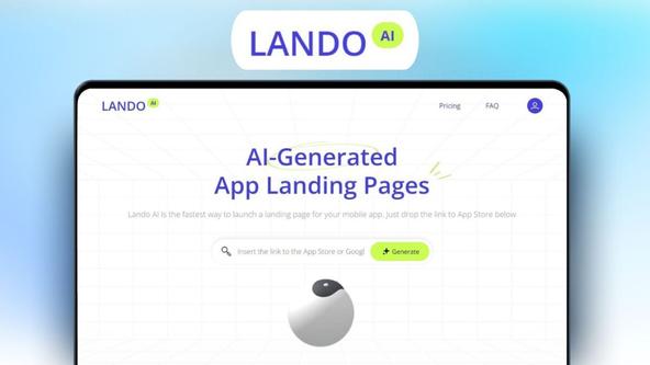 Lando AI Lifetime Deal | Create Stunning App Landing Pages