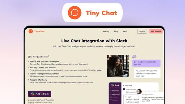 Tiny Chat Lifetime Deal | Boost Engagement with Slack Integration