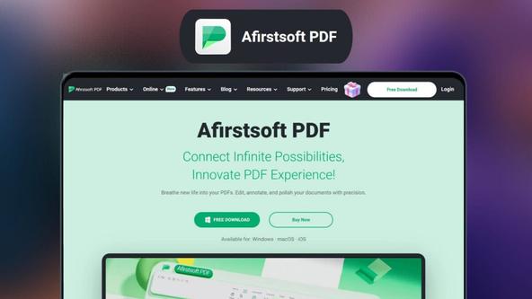 Afirstsoft PDF Lifetime Deal | Ultimate PDF Toolkit