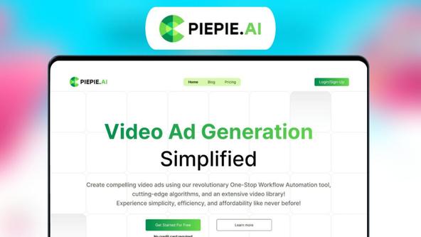 PiePie AI Lifetime Deal | Simplify Video Ad Creation