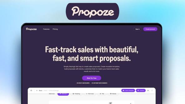 Propoze Lifetime Deal | Simplify Your Proposals Fast