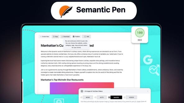 Semantic Pen Lifetime Deal | Create SEO Content Fast