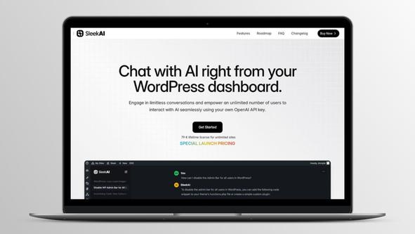 Sleek AI WordPress Lifetime Deal | Save 30% Today