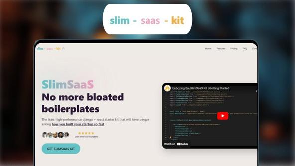 SlimSaaS Lifetime Deal | Boost Your SaaS Development