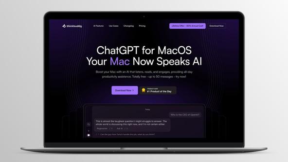 Thinkbuddy Lifetime Deal | Boost Your Mac with Voice First AI + GPT4 Vision