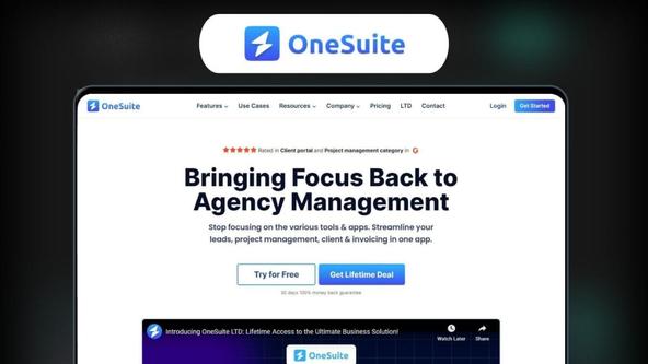 OneSuite.Io Lifetime Deal | Streamline Agency Growth