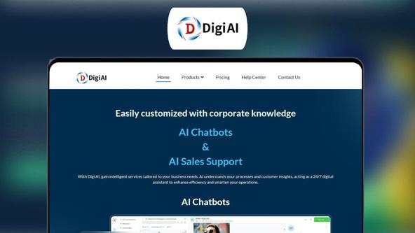 DigiAI Lifetime Deal | Your Customizable AI Chatbot