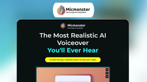 Micmonster Lifetime Deal | Create Captivating Voiceovers