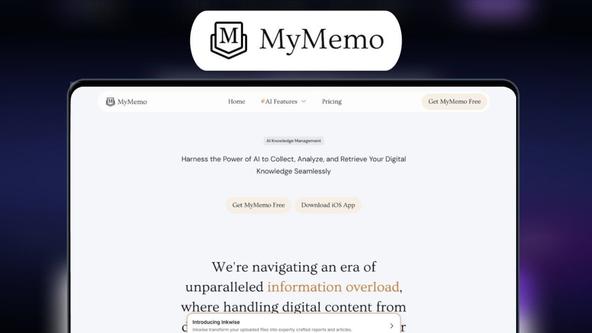 MyMemo Lifetime Deal | Organize Your Digital Knowledge