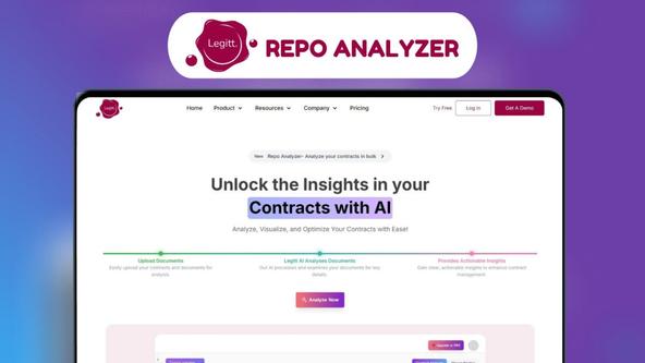 Repo Analyzer Lifetime Deal | Simplify Contract Management