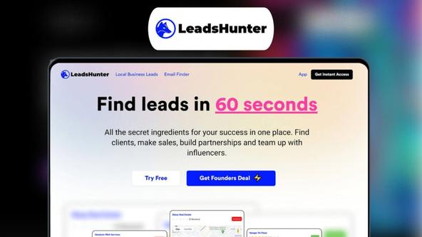 LeadsHunter Lifetime Deal | Boost Your Lead Generation