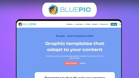 Bluepic Lifetime Deal | Dynamic Graphic Templates