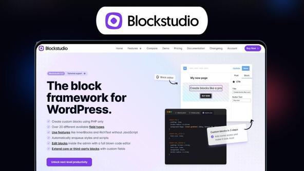 Blockstudio Lifetime Deal | Simplify WordPress Blocks