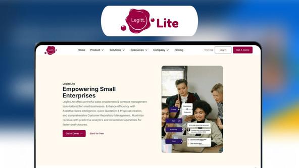 Legitt Lite Lifetime Deal | Smart Sales Enablement Tool