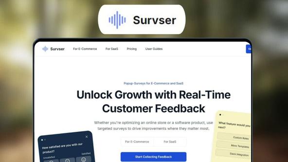 Survser Lifetime Deal | Real-Time Insights Made Easy