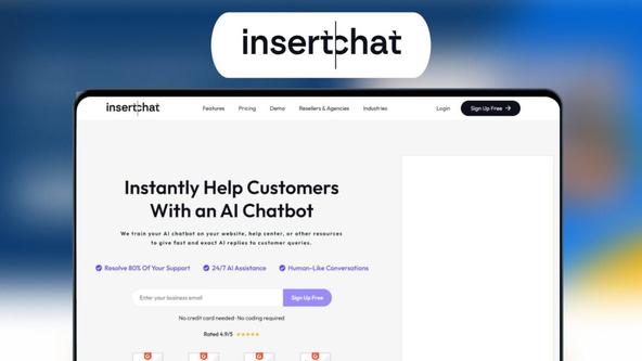 InsertChat Lifetime Deal | Build Smart AI Chatbots