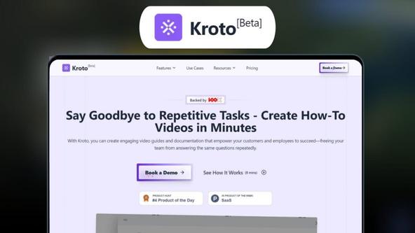 Kroto Lifetime Deal | Create How-To Videos Fast